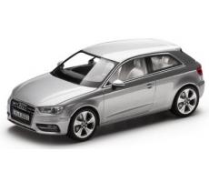 Модель Audi A3, Ice silver, 2013, Scale 1 43